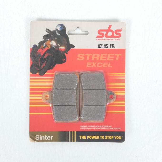 Remblokken SBS voor Motor Derbi 50 GPR 2009 tot 2010 RF1A1A / vooraan Nieuw