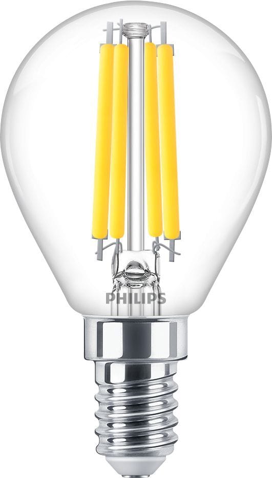 Philips - Master Value LEDluster E14 Kogel Filament Helder 3.4W 470lm - 927 Zeer Warm Wit | Beste Kleurweergave - Dimbaar - Vervangt 40W