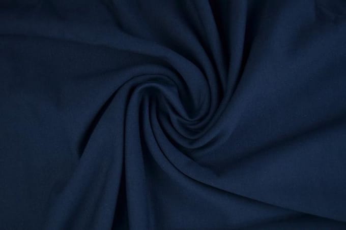 French terry stof - Navy - 10 meter
