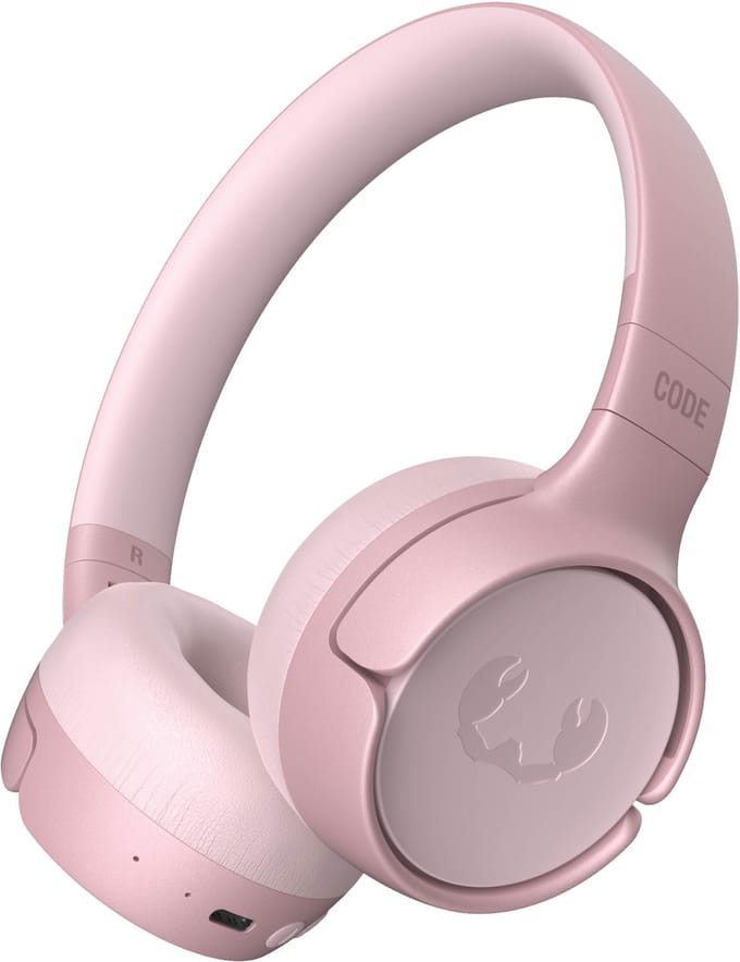 Fresh ‘n Rebel Code Fuse – Draadloze on-ear koptelefoon - Bluetooth - 30 uur Speeltijd - Pastel Pink