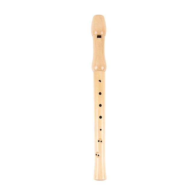 Flûte à bec soprano à 8 trous Flûte à bec soprano à tonalité C aiguë Clarinette avec beige