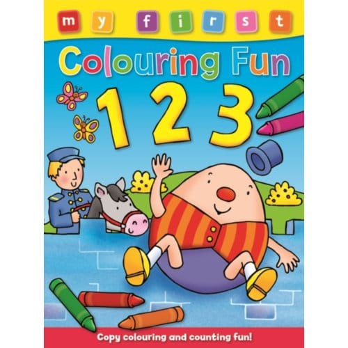 My First Colouring Fun: 123 - My First Colouring Fun - Angela Hewitt