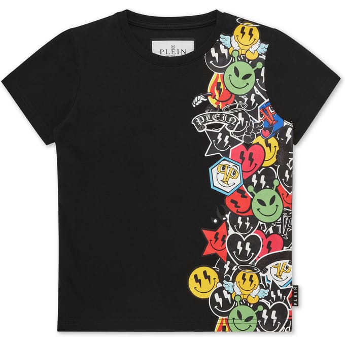 T-Shirt Ronde Hals Ss Smile
