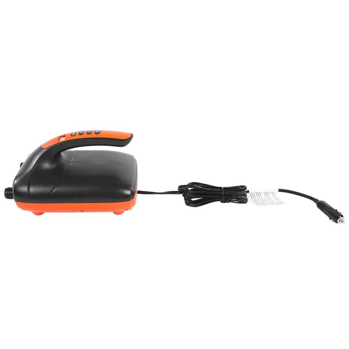Pompe à air numérique portable haute pression 12 V pour SUP et paddle gray