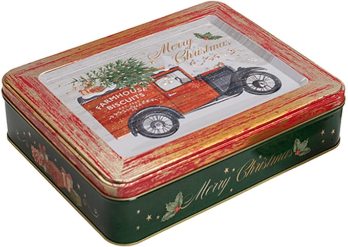 Farmhouse Biscuits Christmas Vintage Kerstblik