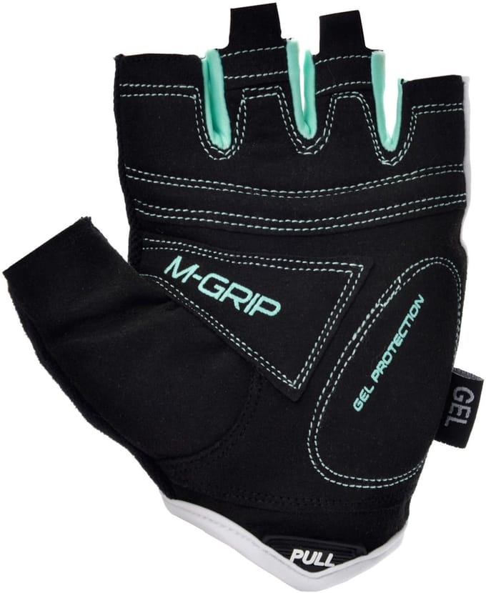 Meteor Gel GX37 - Fietshandschoenen - Maat L, wit/mint