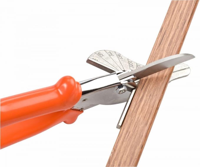Maclean Plinten Verstekschaar - 45°t/m 135° - Plintenknipper - Plinten Kniptang - Plintenschaar
