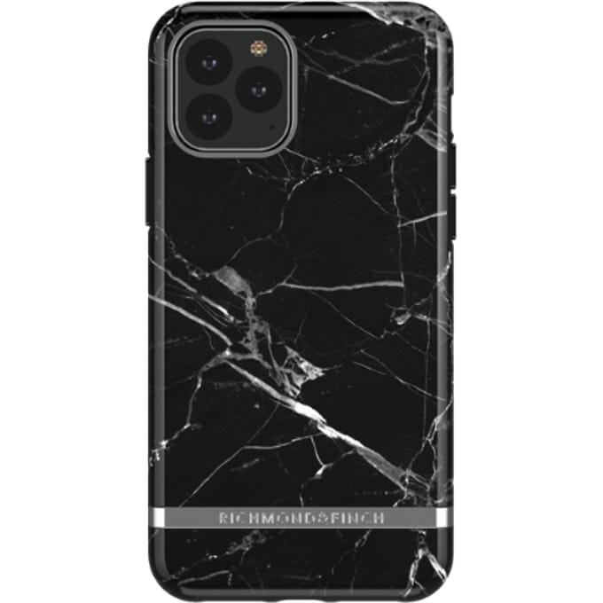 Richmond & Finch Zwart Marmer iPhone 11 Pro Max Cover