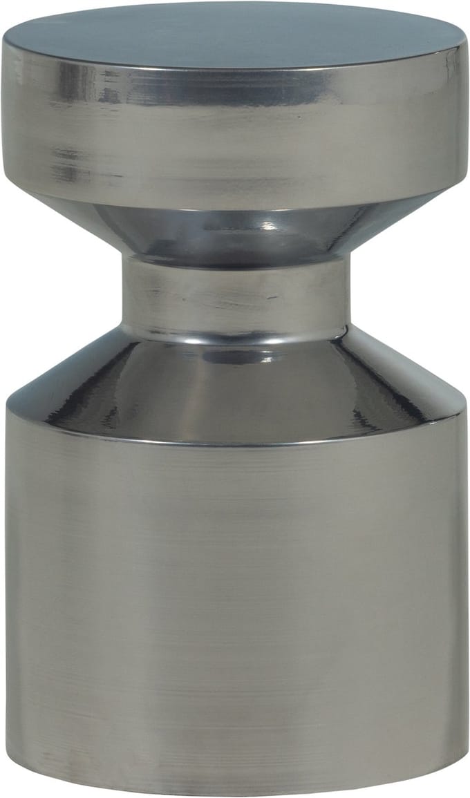 WOOOD Ferry Bijzettafel - Metaal - Chrome - 47x30x30