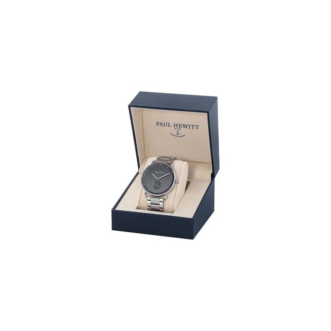 Paul Hewitt Breakwater Line horloge  - Zilverkleurig