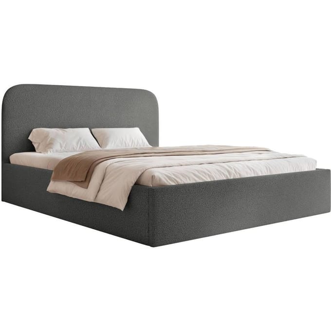 Bedframe Fia 140x200 bouclé met opbergruimte | NADUVI Collection