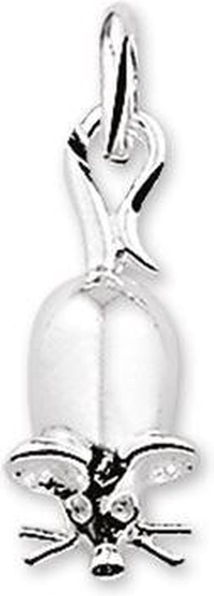 hanger muis zilver gerhodineerd