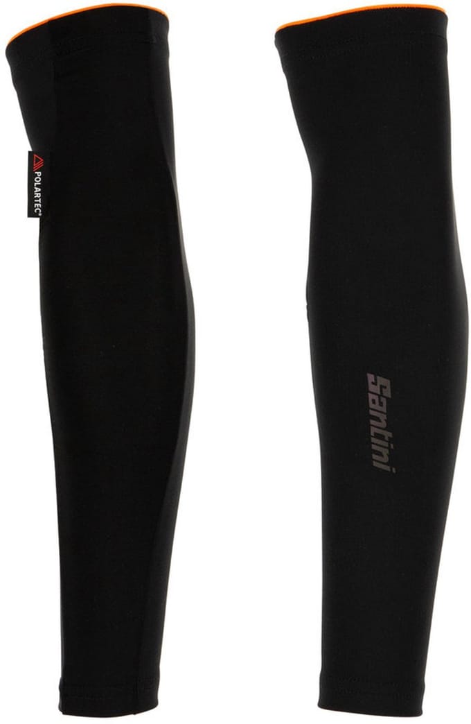 Santini Armwarmers Zwart Unisex - Vega Multi Wind-Proof Water Resistant Arm Warmers Black - M/L