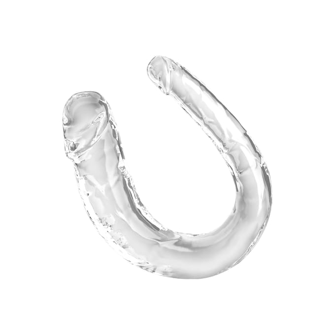 King Cock Clear Dubbele Dildo Trouble 33 cm
