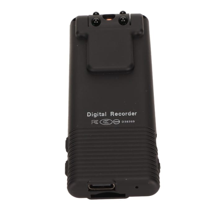 Bodycamera 120 graden ultragroothoek draaibare lens nachtzicht 1080P HD clip draagbare camera