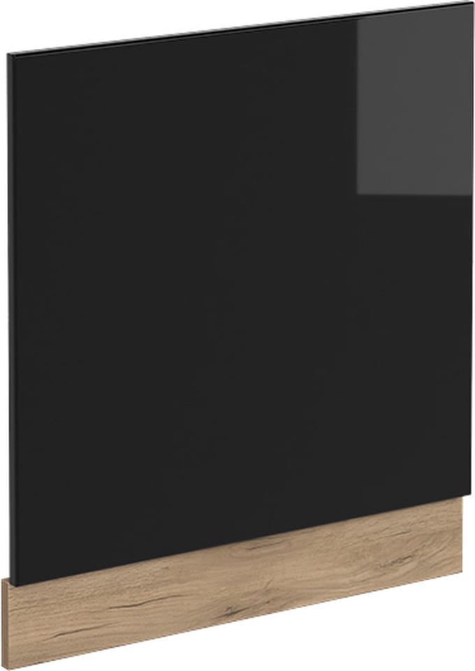 Vicco R-Line Frontpaneel – 60 cm zonder werkblad Zwart hoogglans