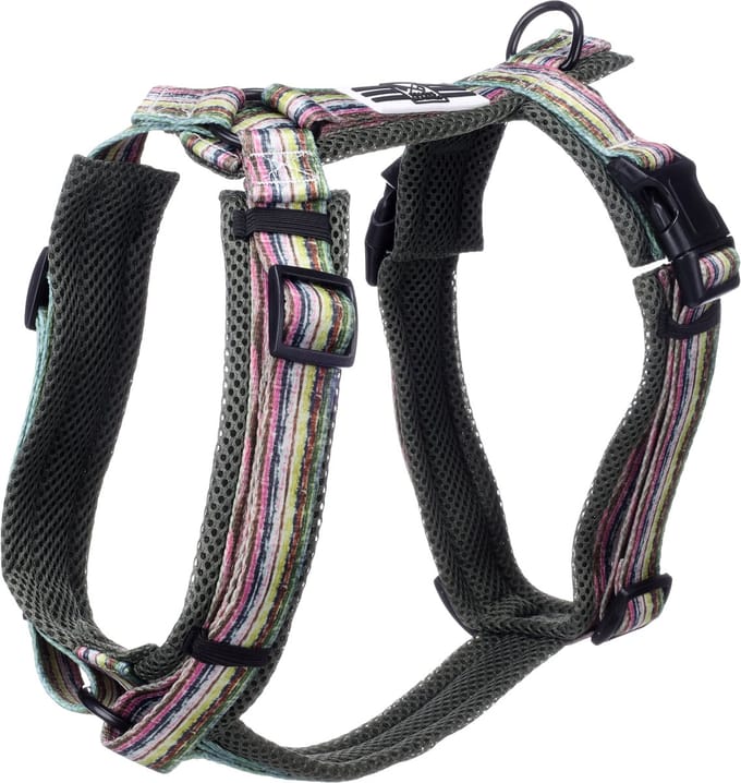 Hond Harnas Y-vorm Emerald Groen L 46-80cm 60-86cm 25mm
