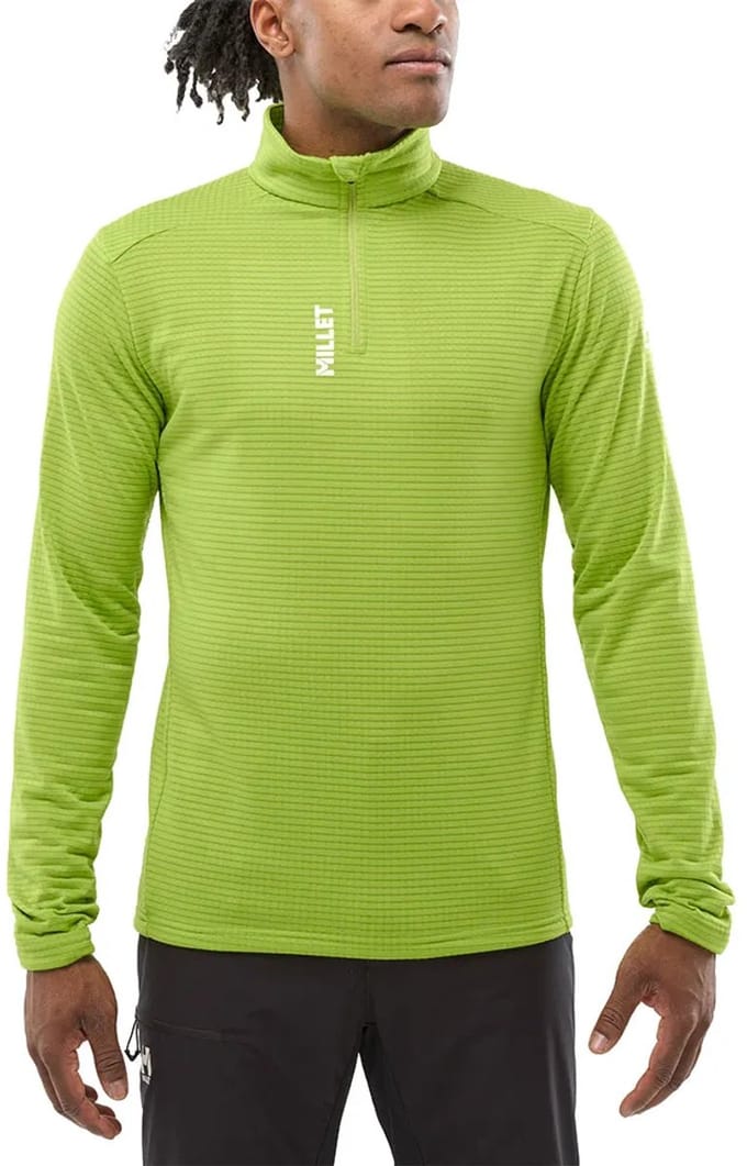 Millet Intense Fleece Met Halve Rits Groen 2XL Man