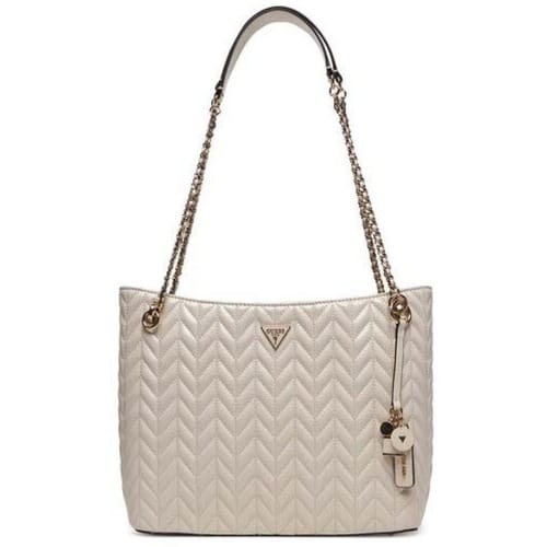 Guess Cherly Two Compartment Tote - Shopper 32 cm (stone)