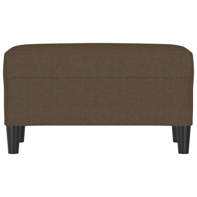 vidaXL Bankje 70x35x41 cm stof bruin