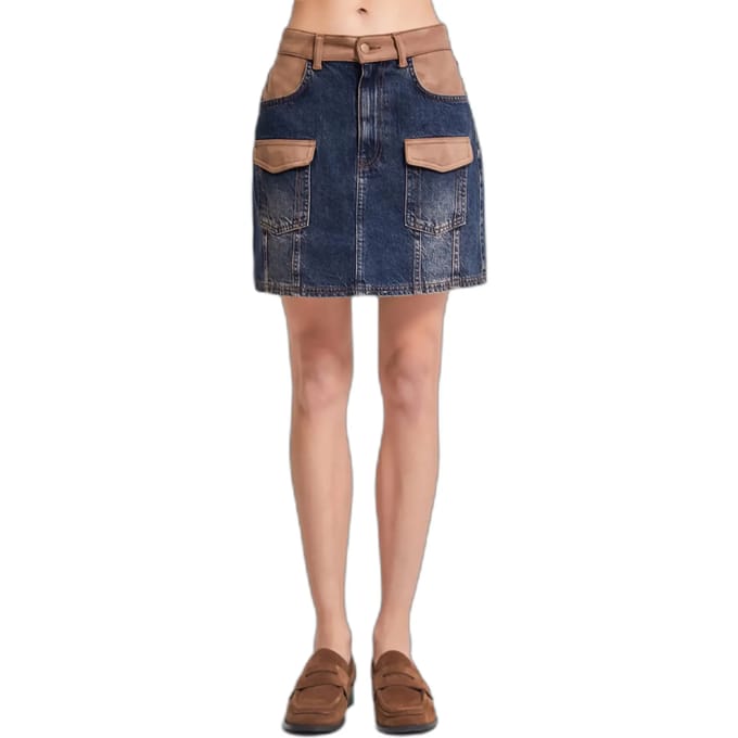 It's Basic - Mini Denim Skirt