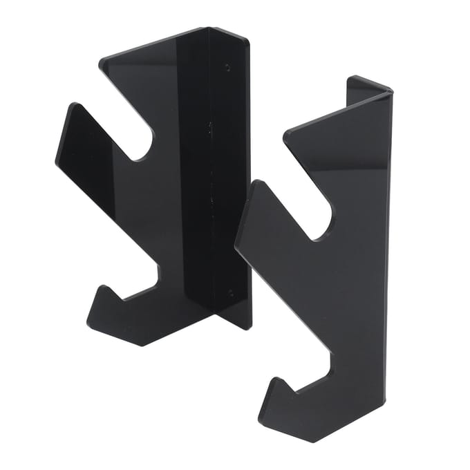 Skateboard Muurbevestiging Displayrek Acryl Hoge Belastbaarheid Multifunctionele Skateboard Muur black