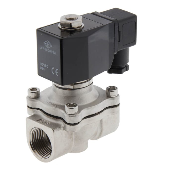 Magneetventiel DF-SA 3/4'' rvs EPDM 0-6bar 12V DC - DF-SA034S200E-012DC