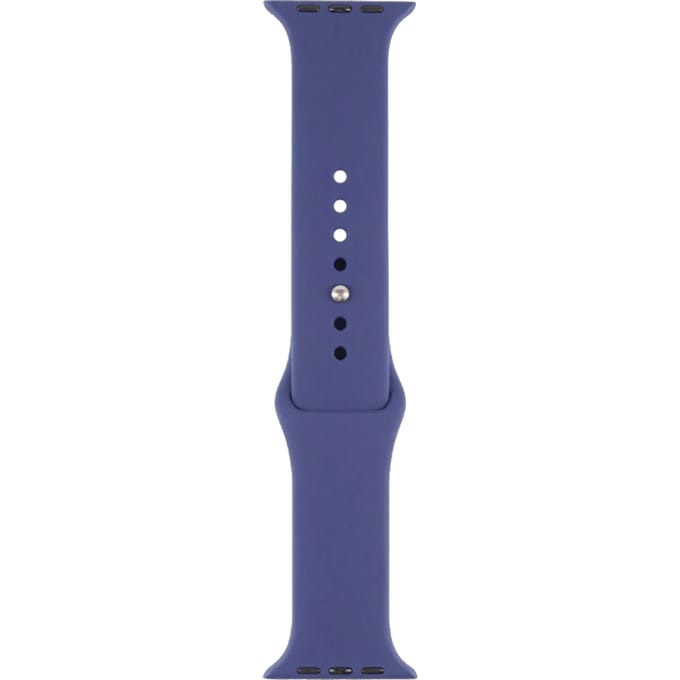 BlueBuilt Siliconen Bandje Blauw voor Apple Watch 44/45/46 mm