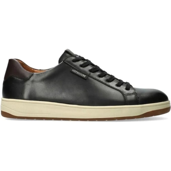 Mephisto Hasko - heren sneaker - Zwart - maat 40 (EU) 6.5 (UK)