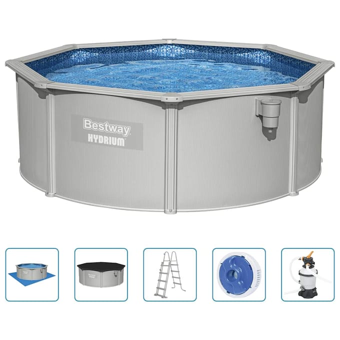 Bestway Hydrium Zwembad frame bovengronds rond 360x120 cm