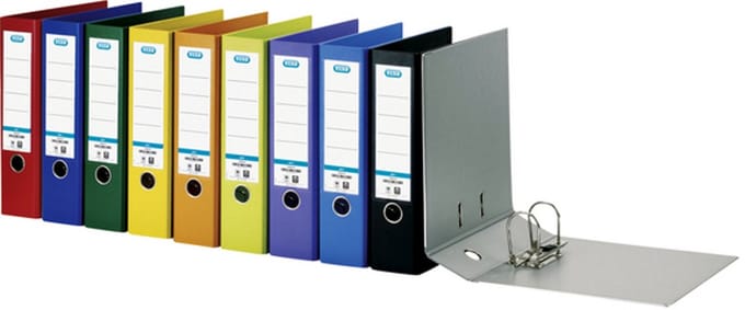 Ordner Elba Smart Pro+ A4 80mm PP assorti - 10 stuks