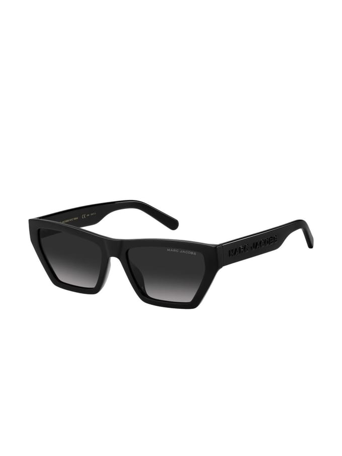Marc Jacobs Cat Eye Dames Glimmend Zwart Donkergrijs Gradiënt MARC 657/S
