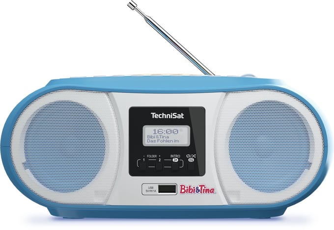 TechniSat DIGITRADIO 1990 Bibi & Tina Digitaal 3 W Blauw