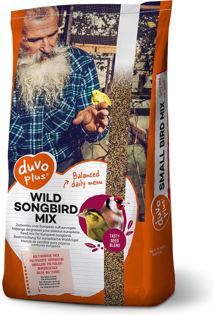 Duvoplus - Binnenvogelvoer - Vogel - Wildzang Mix 20kg - 1st