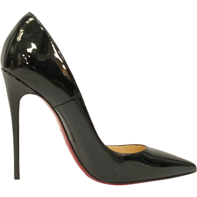 Christian Louboutin So Kate Pumps in Zwart Patentleer