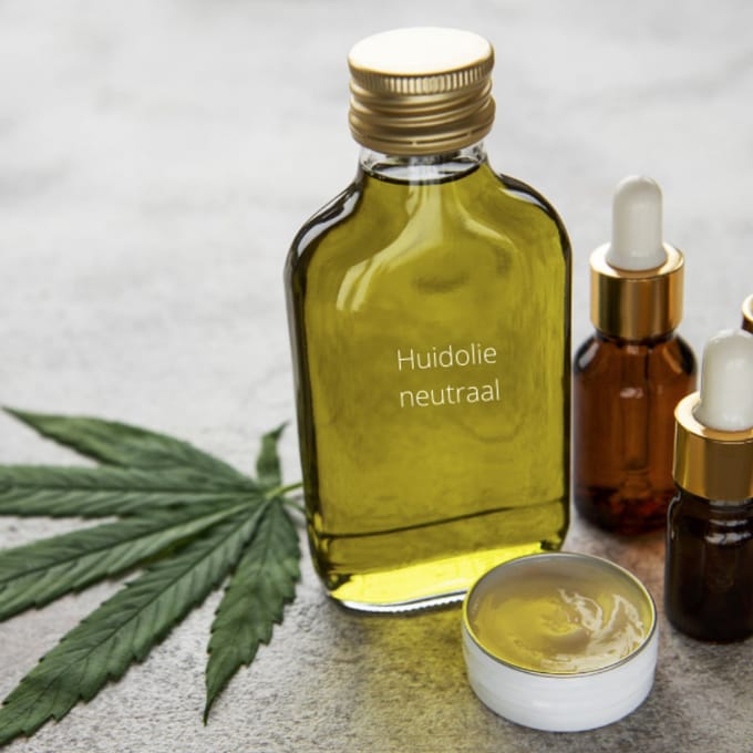 JustMartinus - CBD - Huidolie - 10% -  Neutraal - 50ml.