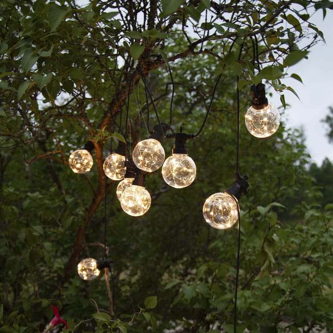 STAR TRADING LED lichtketting Big Circus, Dew Drops, 10-lamps