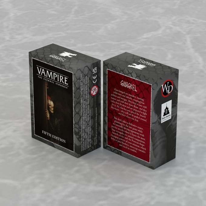 Vampire The Eternal Struggle Gangrel Preconstructed Deck
