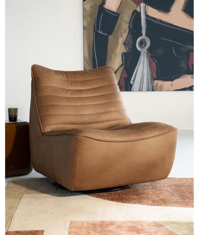 Fauteuil Matthew - bruin | Eleonora
