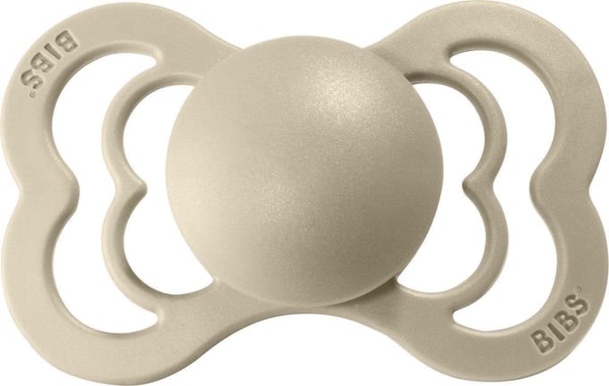 BIBS supreme speen | sand silicone | T1 0-6 maanden
