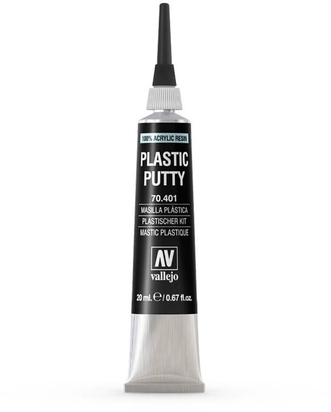 Vallejo Hobbylijm - 70401 Plastic Putty - Tube Filler