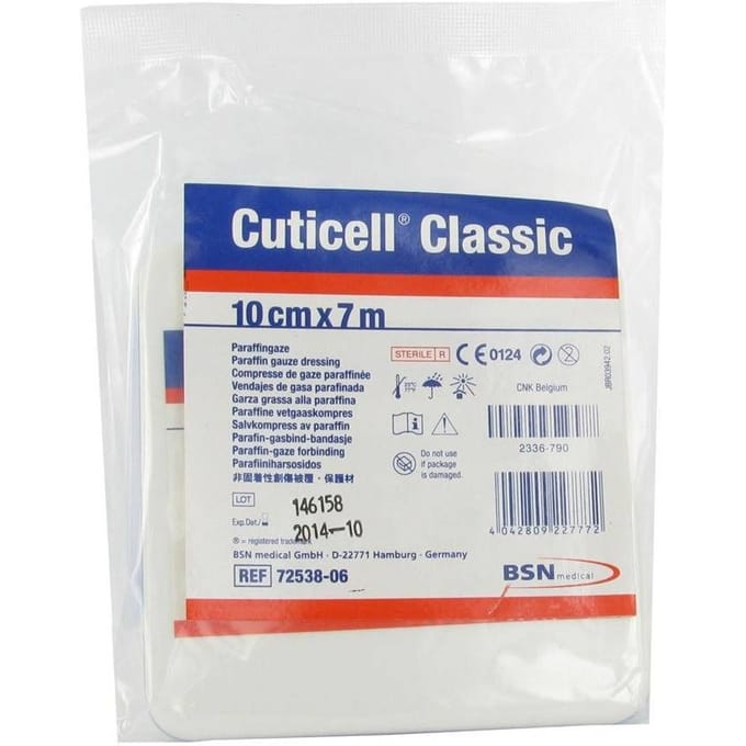 Cuticell Classic Gaaskompres Rol 10Cmx7M 7253806 1 Compressen