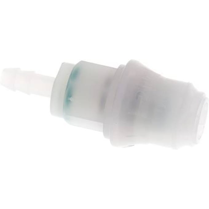 PVDF DN 5 Koppeling Snelkoppeling 6 mm Slangpilaar