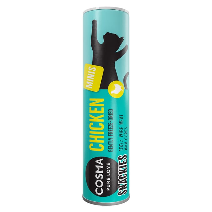 26g Snackies Minis Kip Cosma Kattensnacks