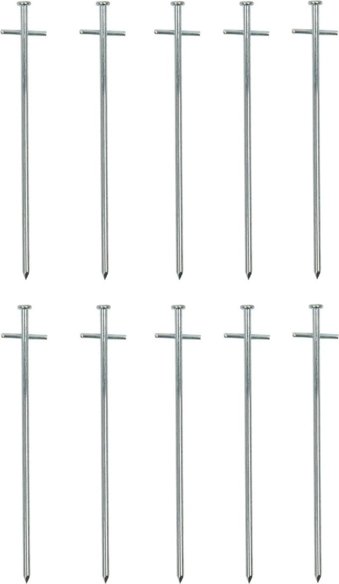 ProPlus Rotspen met dwarspen - Metaal - 23 cm - Set van 10 stuks