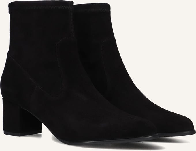 Peter Kaiser 75320 Enkellaarsjes Dames - Zwart - Maat 40