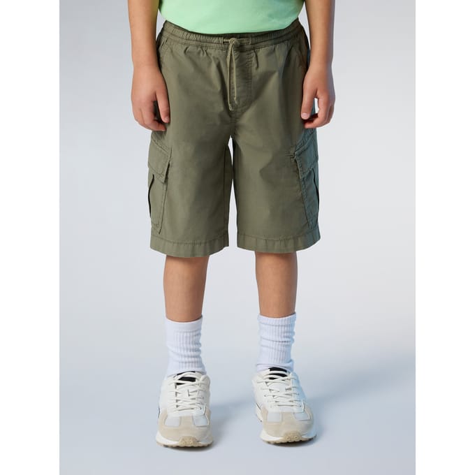 Korte cargo met elastiek voor kinderen North Sails