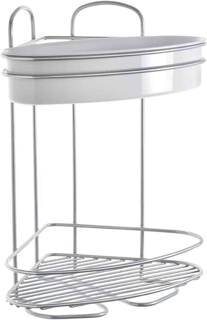 Hoekplank met 2 Niveaus - Ideaal voor Keuken en Thuis