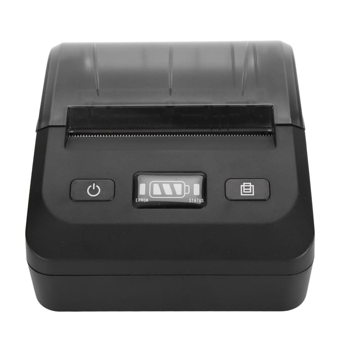 Imprimante de reçus Bluetooth portable prenant en charge plusieurs langues Imprimante thermique mobile 80 mm pour Android gray