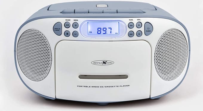 Radio , 100% nieuw -Lichtgewicht / douche-radio - DRAAGBAAR EN COMPACT